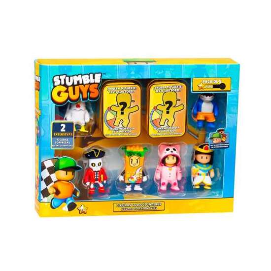 STUMBLE GUYS FIGURA PACK DE 8 image 2
