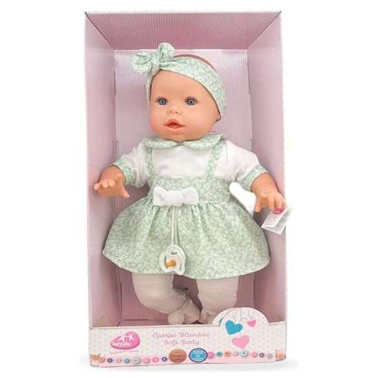 BABY LLORON 50 CM T. FLORES VERDES  REF: 6024-24 50 CM image 0