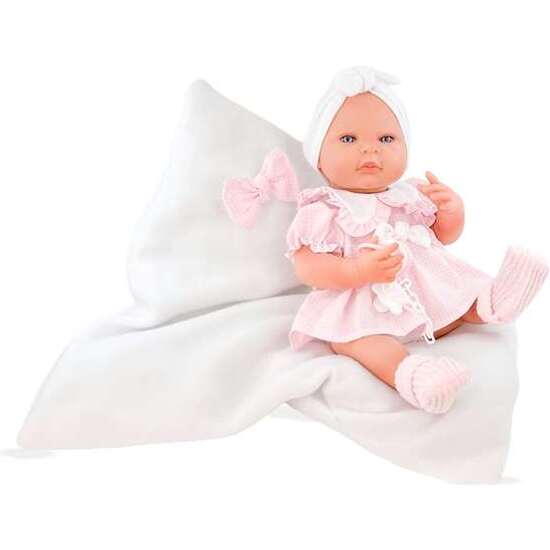 NEW BORN NIÑA V. VICHI ROSA REF. 8118-24 45 CM image 0