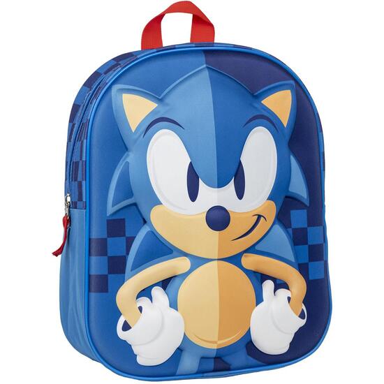 MOCHILA INFANTIL 3D SONIC image 0