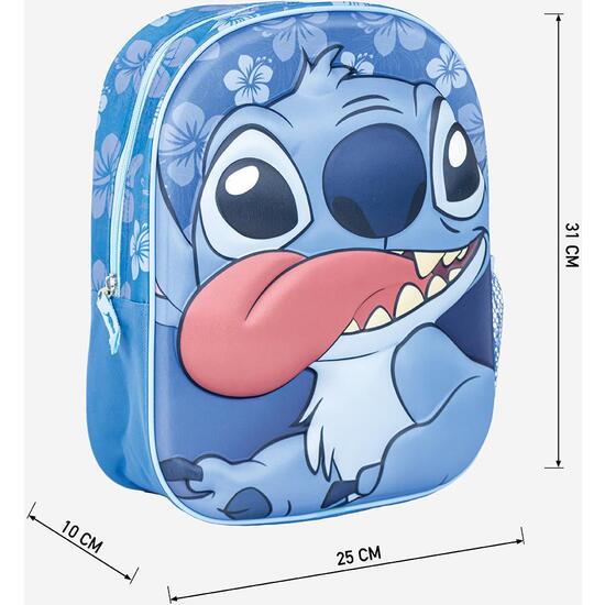 MOCHILA INFANTIL 3D STITCH image 4