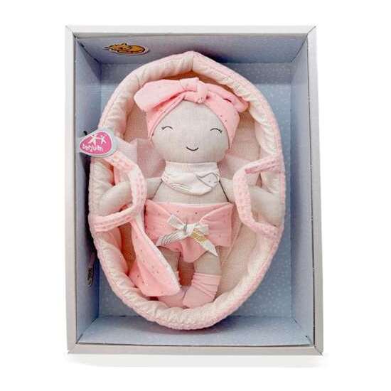 MUÑECAS PRIMERA BB. INFANCIA CAPAZO ROSA REF: 11302-24 28 CM image 1