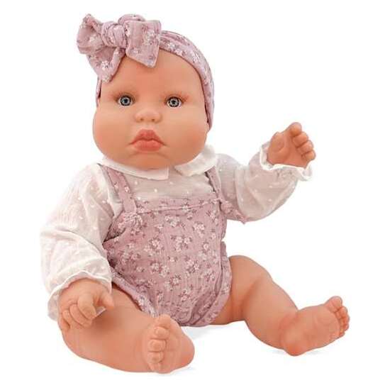CHUBBY BABY PETO LILA FLORES REF: 20008-24 50 CM image 0
