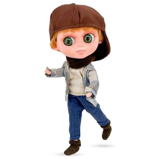 THE BIGGERS NIÑO CHAQUETA CUADROS CON GORRO  REF: 24017-24 32 CM image 0