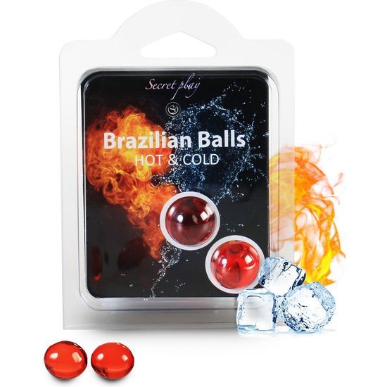 SECRET PLAY SET 2 BRAZILIAN BALLS FRÍO/CALOR image 0