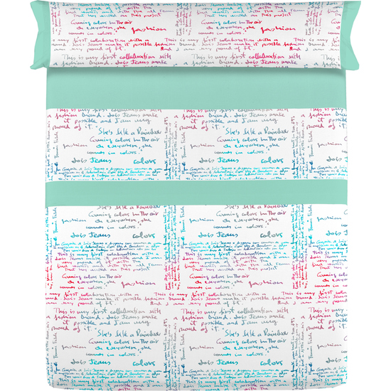 JUEGO SÁBANAS 3 PIEZAS LOIS - LETRAS image 1