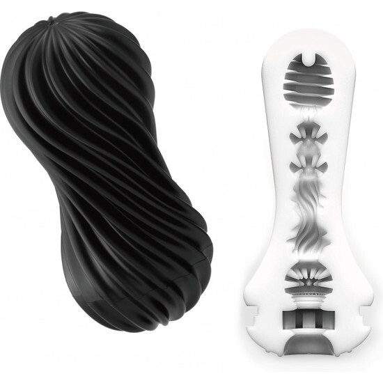 TENGA FLEX - ROCKY BLACK image 0