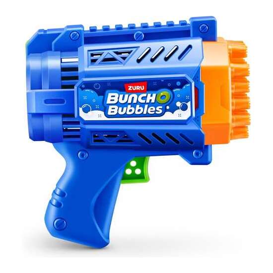 PISTOLA POMPAS BUNCHO MINI BUBBLE BLASTER, INCLUYE BOTELLA LIQUIDO SERIE 1 20X20X75CM image 1