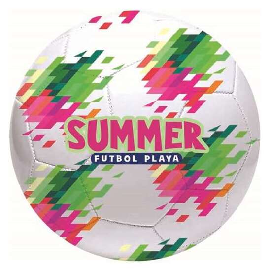 BALÓN FÚTBOL PLAYA SUMMER, 22 CM, 270-290 GR. - MODELOS SURTIDOS image 2