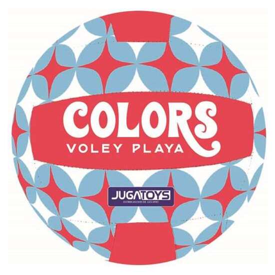 BALÓN VOLLEY PLAYA COLORS, TACTO SUAVE, 21 CM, 270-290 GR. - MODELOS SURTIDOS image 2