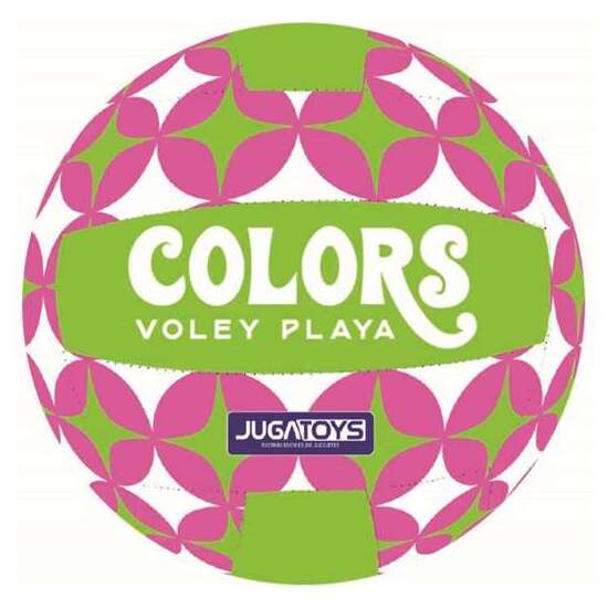 BALÓN VOLLEY PLAYA COLORS, TACTO SUAVE, 21 CM, 270-290 GR. - MODELOS SURTIDOS image 3