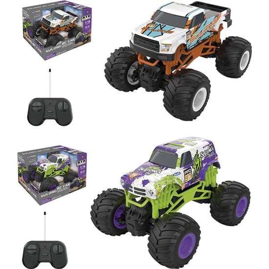 COCHE R/C SULONG MEGALO TRUCK ESCALA 1:16, 21X15X18CM - MODELOS SURTIDOS image 1