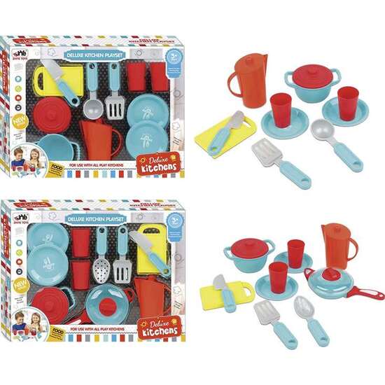 MENAJE COCINA CON ACCESORIOS EN CAJA 41X31X9CM - MODELOS SURTIDOS image 1