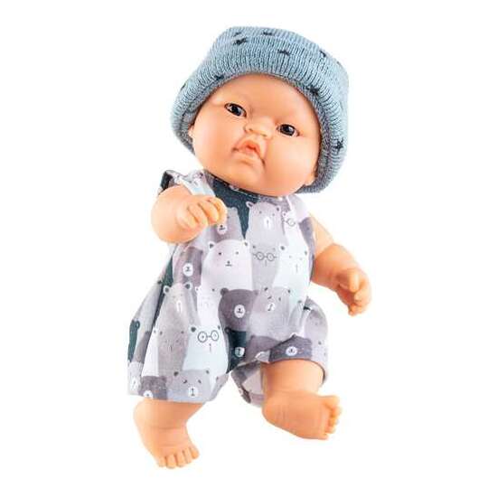 MUÑECA LUCAS PEQUE MULATO 21 CM ESTUCHE 21 CM image 0
