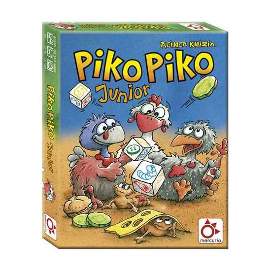 JUEGO INFANTIL PIKO PIKO JUNIOR, LANZA EL DADO Y HAZ TU HAMBURGUESA DE GUSANOS. image 0