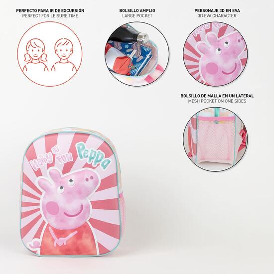 MOCHILA INFANTIL 3D PEPPA PIG image 3