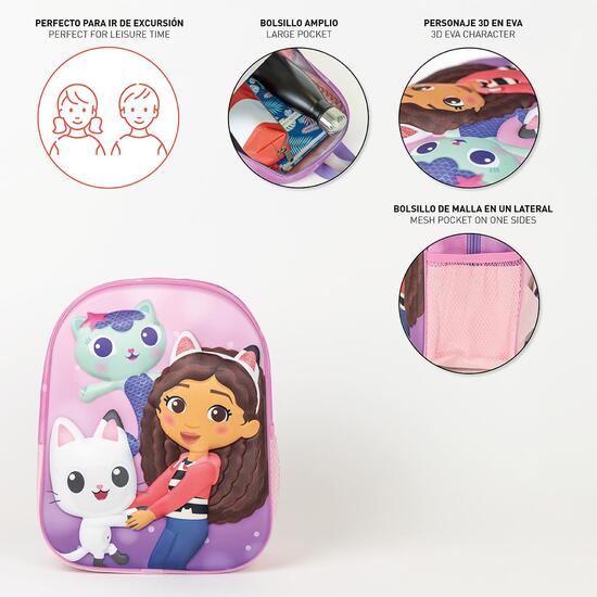 MOCHILA INFANTIL 3D GABBY´S DOLLHOUSE image 3