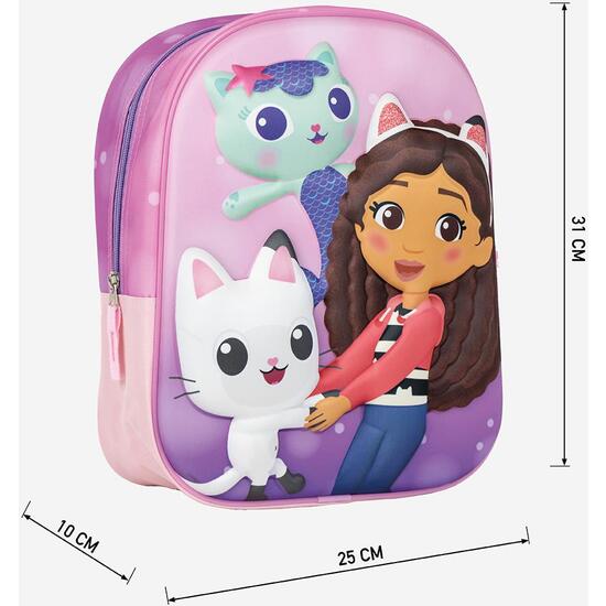 MOCHILA INFANTIL 3D GABBY´S DOLLHOUSE image 4