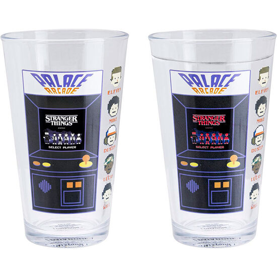VASO PALACE ARCADE MACHINE STRANGER THING 450ML image 1