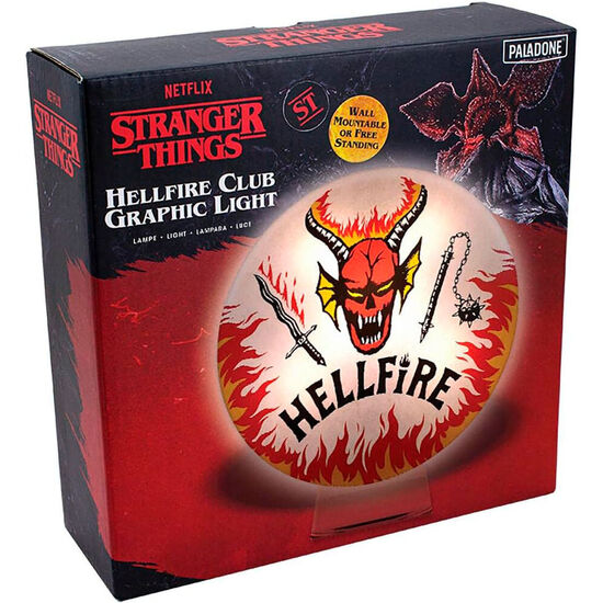 LAMPARA HELLFIRE CLUB STRANGER THING image 0