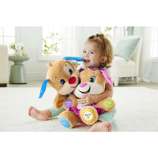 PELUCHE PERRO ROSA PRIMEROS DESCUBRIMIENTOS CON LUCES Y SONIDOS image 4