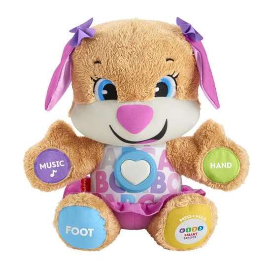 PELUCHE PERRO ROSA PRIMEROS DESCUBRIMIENTOS CON LUCES Y SONIDOS image 5