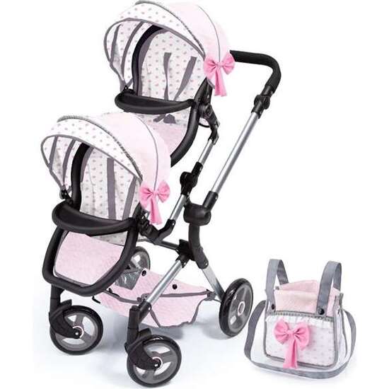 SILLA GEMELOS -TWIN TANDEM (PINK)  CM image 0