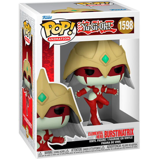 FIGURA POP YU-GI-OH! ELEMENTAL HERO BURSTINATRIX image 1
