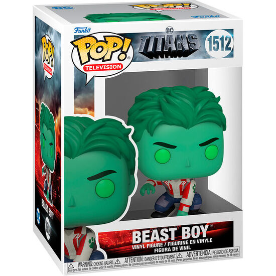 FIGURA POP TITANS BEAST BOY image 0