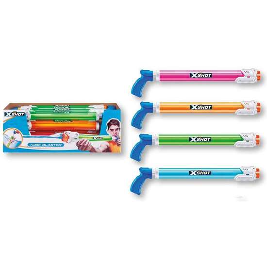 PISTOLA DE AGUA X-SHOT WARFARE TUBO SOAKER OPEN, 59X135X55CM image 0
