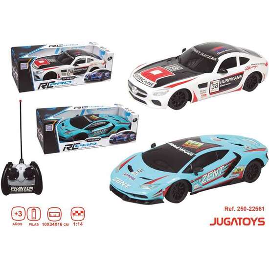 COCHE RADIO CONTROL  PRO ESCALA 1:14 10X34X16CM - MODELOS SURTIDOS image 2