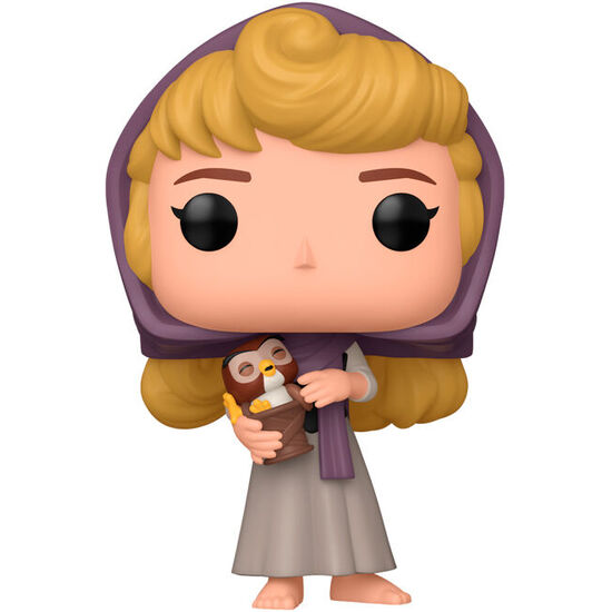 FIGURA POP LA BELLA DURMIENTE - AURORA WITH OWL image 1