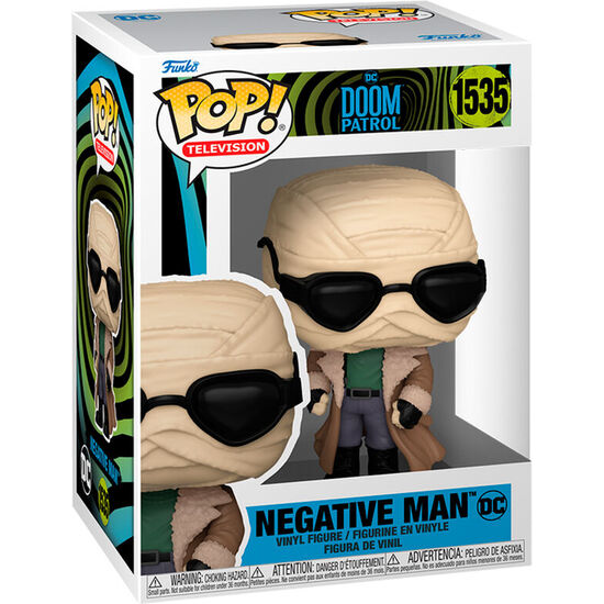 FIGURA POP DC COMICS DOOM PATROL NEGATIVE MAN image 1