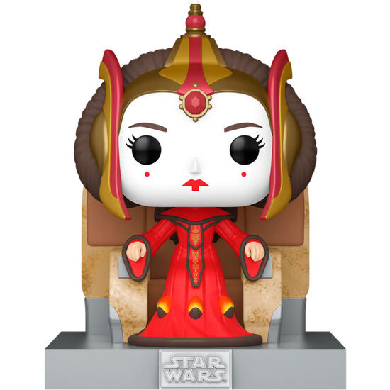 FIGURA POP DELUXE STAR WARS QUEEN AMIDALA ON THE THRONE image 0