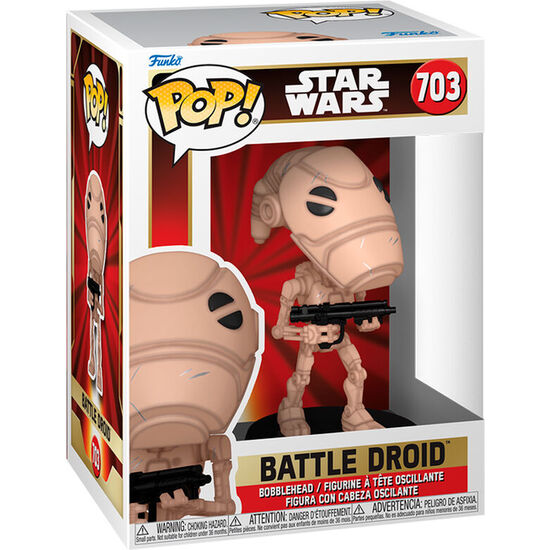 FIGURA POP STAR WARS BATTLE DROID image 1