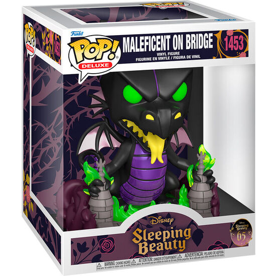 FIGURA POP DELUXE LA BELLA DURMIENTE MALEFICENT ON BRIDGE image 0