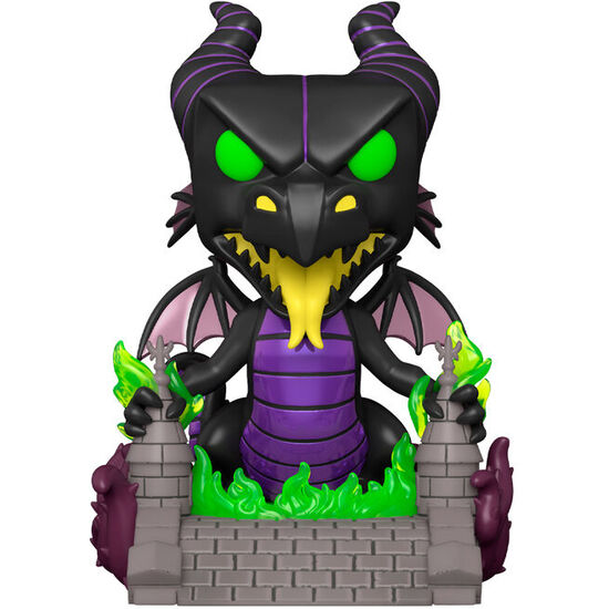 FIGURA POP DELUXE LA BELLA DURMIENTE MALEFICENT ON BRIDGE image 1