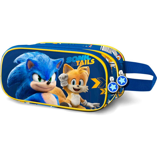 PORTATODO 3D TAILS SONIC 2 DOBLE image 0