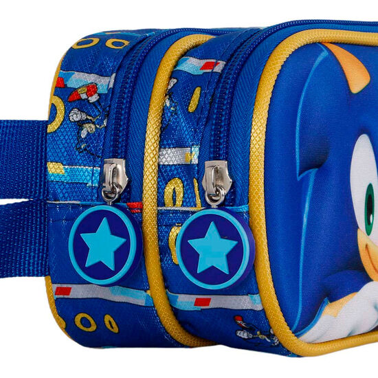 PORTATODO 3D TAILS SONIC 2 DOBLE image 1