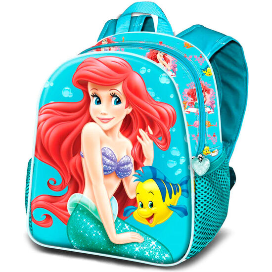 MOCHILA 3D SEA ARIEL LA SIRENITA DISNEY 31CM image 0
