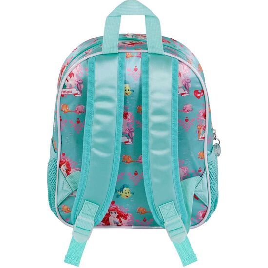 MOCHILA 3D SEA ARIEL LA SIRENITA DISNEY 31CM image 3