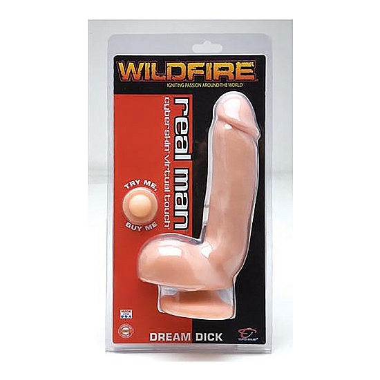 WILDFIRE REAL MAN DREAM DICK - FLESH image 1