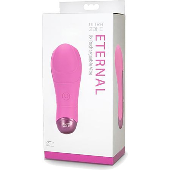 ULTRAZONE ETERNAL 9X RECHARGEABLE VIBE - PINK image 1