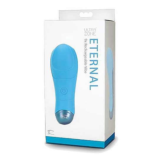 ULTRAZONE ETERNAL 9X RECHARGEABLE VIBE - BLUE image 1