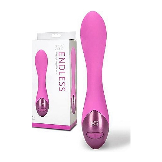 ULTRAZONE ENDLESS 6X RECHARGEABLE VIBE - PINK image 0