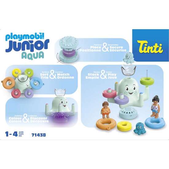 PULPO DE COLORES PLAYMOBIL JUNIOR TINTIN image 3