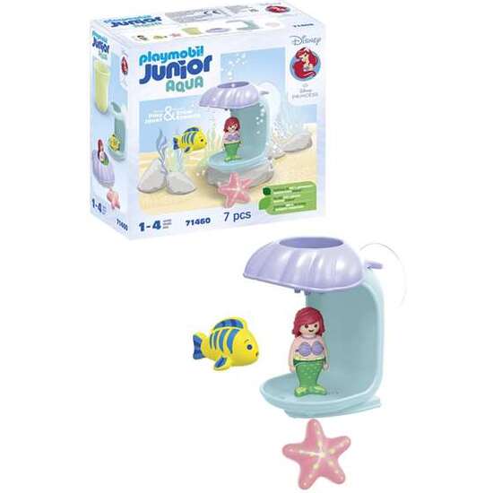 LLUVIA DE CONCHAS DE ARIEL PLAYMOBIL JUNIOR & DISNEY image 0