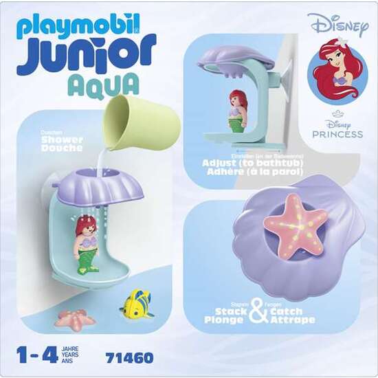 LLUVIA DE CONCHAS DE ARIEL PLAYMOBIL JUNIOR & DISNEY image 1