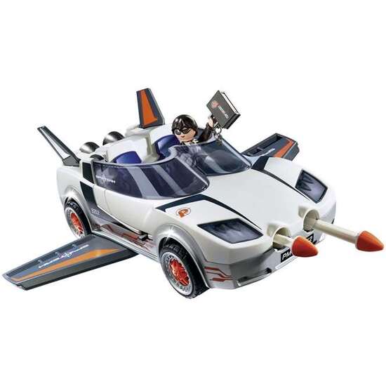 AGENTE SECRETO Y RACER PLAYMOBIL TOP AGENTS image 0