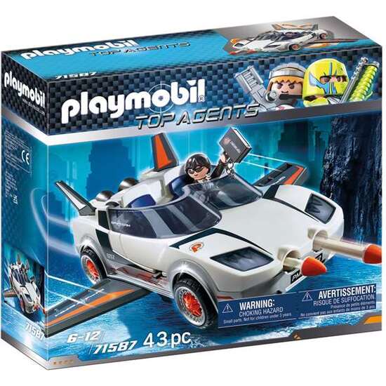 AGENTE SECRETO Y RACER PLAYMOBIL TOP AGENTS image 4
